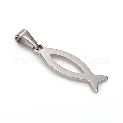 Tarnish Resistant 304 Stainless Steel Pendants&nbsp;STAS-I136-26P