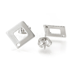 Tarnish Resistant 304 Stainless Steel Stud Earring Findings&nbsp;STAS-Q223-07A
