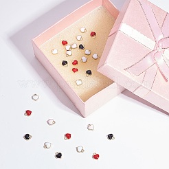 Heart Alloy Enamel Charms&nbsp;ENAM-PH0001-13