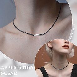 2MM Braided Round Waxed Cord Necklace Making&nbsp;NJEW-WH0023-77