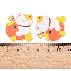 Alloy Enamel Cabochons&nbsp;AL-CBA1A6F-02KCG