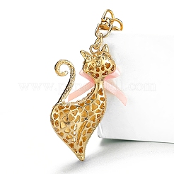 Alloy Rhinestone Keychain&nbsp;PW-WGA0D8D-01