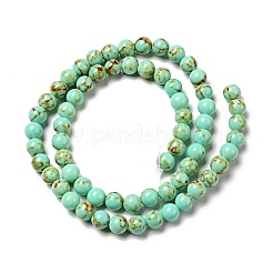 Synthetic Turquoise Beads Strands&nbsp;TURQ-H038-6mm-XXS10