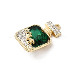 Alloy Rhinestone Pendants&nbsp;FIND-H055-11G