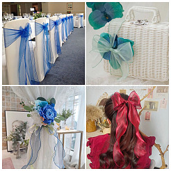 12M Polyester Wave Edge Ribbon&nbsp;DIY-TA0013-02