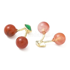 Natural Agate Fruit Pendants&nbsp;KK-B140-01G