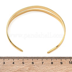 304 Stainless Steel Hollow Cuff Bangles&nbsp;SA-CBA46AF-29G