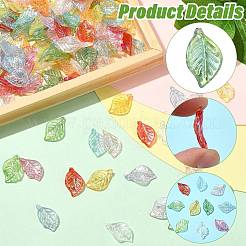 400Pcs Transparent Acrylic Pendants&nbsp;OACR-CJ0002-69