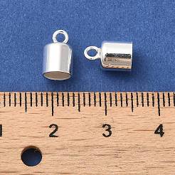 925 Sterling Silver Cord Ends&nbsp;STER-F032-09S-5mm