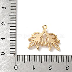 Brass Micro Pave Cubic Zirconia Pendants&nbsp;X-KK-K378-23G