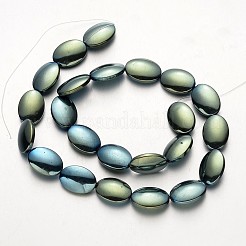 Electroplate Non-magnetic Synthetic Hematite Beads Strands&nbsp;G-F300-09-07