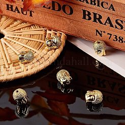 Brass Beads&nbsp;KK-AR0001-21G