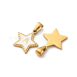 304 Stainless Steel Enamel Pendants&nbsp;STAS-I353-04G