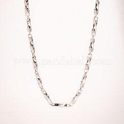 304 Stainless Steel Twist Link Chain Necklace & Bracelet & Anklet Sets for Women&nbsp;VF6522-1