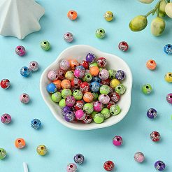 Plating Acrylic Beads&nbsp;PACR-YW0001-17