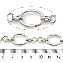 304 Stainless Steel Link Chains&nbsp;CHS-C016-07P