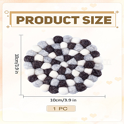 1Pc Wool Felt Cup Mats&nbsp;AJEW-LP0006-28