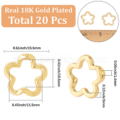 20Pcs Alloy Bead Frame&nbsp;FIND-SC0017-73G