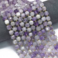 Natural Lavender Amethyst Beads Strands&nbsp;G-K389-A43-01