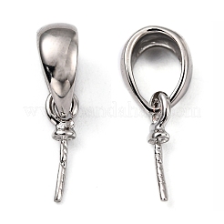 Brass Cup Pearl Peg Bails Pin Pendants&nbsp;X-KK-M156-02P-NR