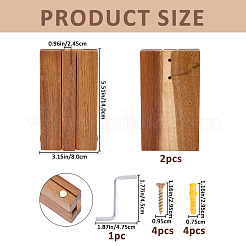 2Pcs Wooden Piano Key Hook&nbsp;AJEW-WH0752-587