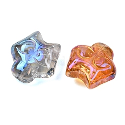 Electroplate Glass Beads&nbsp;GL-CBA1F09-01