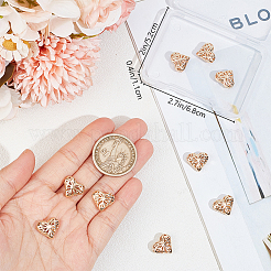 10Pcs Brass Beads&nbsp;KK-BBC0012-19