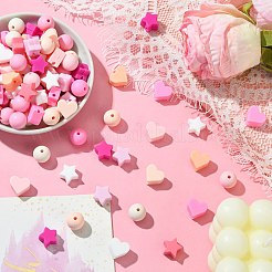 100Pcs Silicone Beads&nbsp;SIL-CJ0001-66
