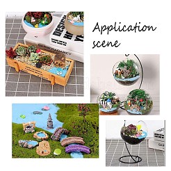 Resin Succulent Micro Landscape Dollhouse Ornaments&nbsp;DJEW-GF0001-58