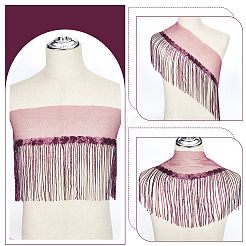 Sequin Tassel Trimming&nbsp;DIY-WH0430-536G