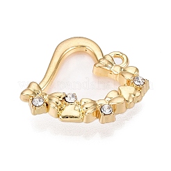 Alloy Rhinestone Pendants&nbsp;PALLOY-N176-50KCG