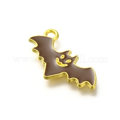 Halloween Theme Alloy Enamel Pendants&nbsp;ENAM-D067-02G-02