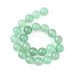 Natural Green Aventurine Beads Strands&nbsp;X-G-G099-8mm-17