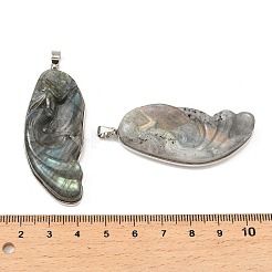 Natural Labradorite Big Pendants&nbsp;G-K338-32P
