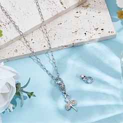 2Pcs 2 Styles 925 Sterling Silver Fold Over Clasps&nbsp;FIND-BBC0003-94C