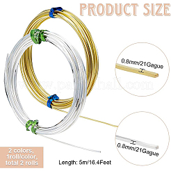 2Pcs 2 Color Copper Wire&nbsp;CWIR-BC0001-38B