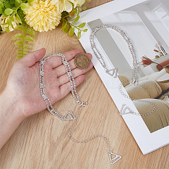 Alloy Rhinestone Non-slip Bra Straps&nbsp;AJEW-WH20054-199A