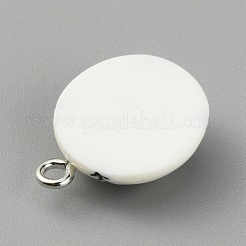 Opaque Resin Pendants&nbsp;FIND-WH0045-62