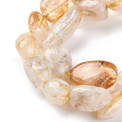 Natural Citrine(Heated) Beads Strands&nbsp;G-G146-A10-02