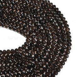 Natural Smoky Quartz Beads Strands&nbsp;G-C280-A15-02