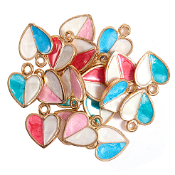 Alloy Enamel Pendants&nbsp;ENAM-CJ0001-28