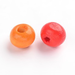 Dyed Natural Wood Beads&nbsp;TB102Y