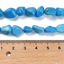 Natural Howlite Beads Strands&nbsp;LS-G-P497-01E-37