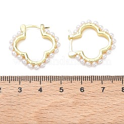 Brass Hoop Earrings for Women&nbsp;EJEW-A168-15G