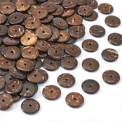 100Pcs Natural Coconut Bead Strands&nbsp;COCO-TA0001-01D