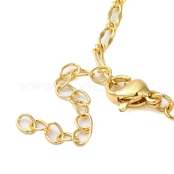 Brass Micro Pave Clear Cubic Zirconia Pendant Necklaces for Women&nbsp;NJEW-S429-03G-01