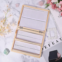 100 Slots Wood Microscope Slide Staining Boxes&nbsp;AJEW-WH0796-87
