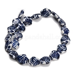 Handmade Porcelain Beads Strands&nbsp;PR-CBAB2F0-02
