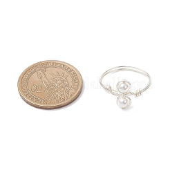 Shell Pearl Finger Rings&nbsp;RJEW-JR00944-02