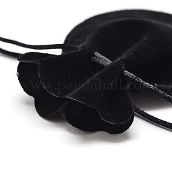 Velvet Bags Drawstring Jewelry Pouches&nbsp;TP-O002-B-06